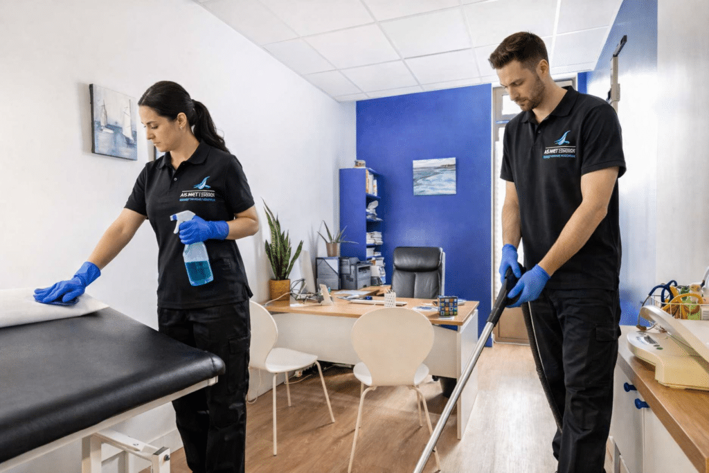Agent AS-NET Services en intervention de nettoyage professionnel — secteur de Pignan